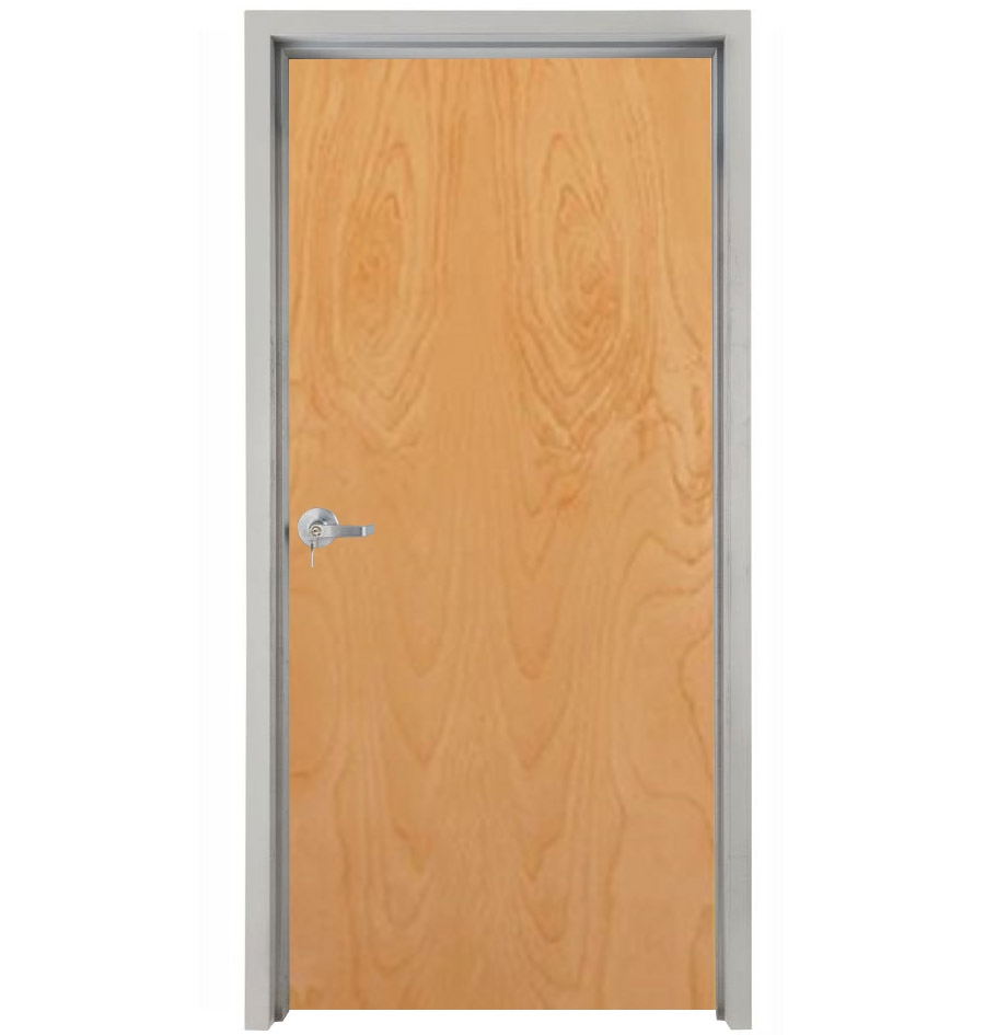 Wood Lite In X In Interior Right Hand Commercial Wood Door And