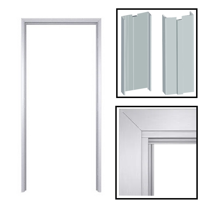 36 in. x 80 in. Interior Aluminum Door Frames | Door Closers USA