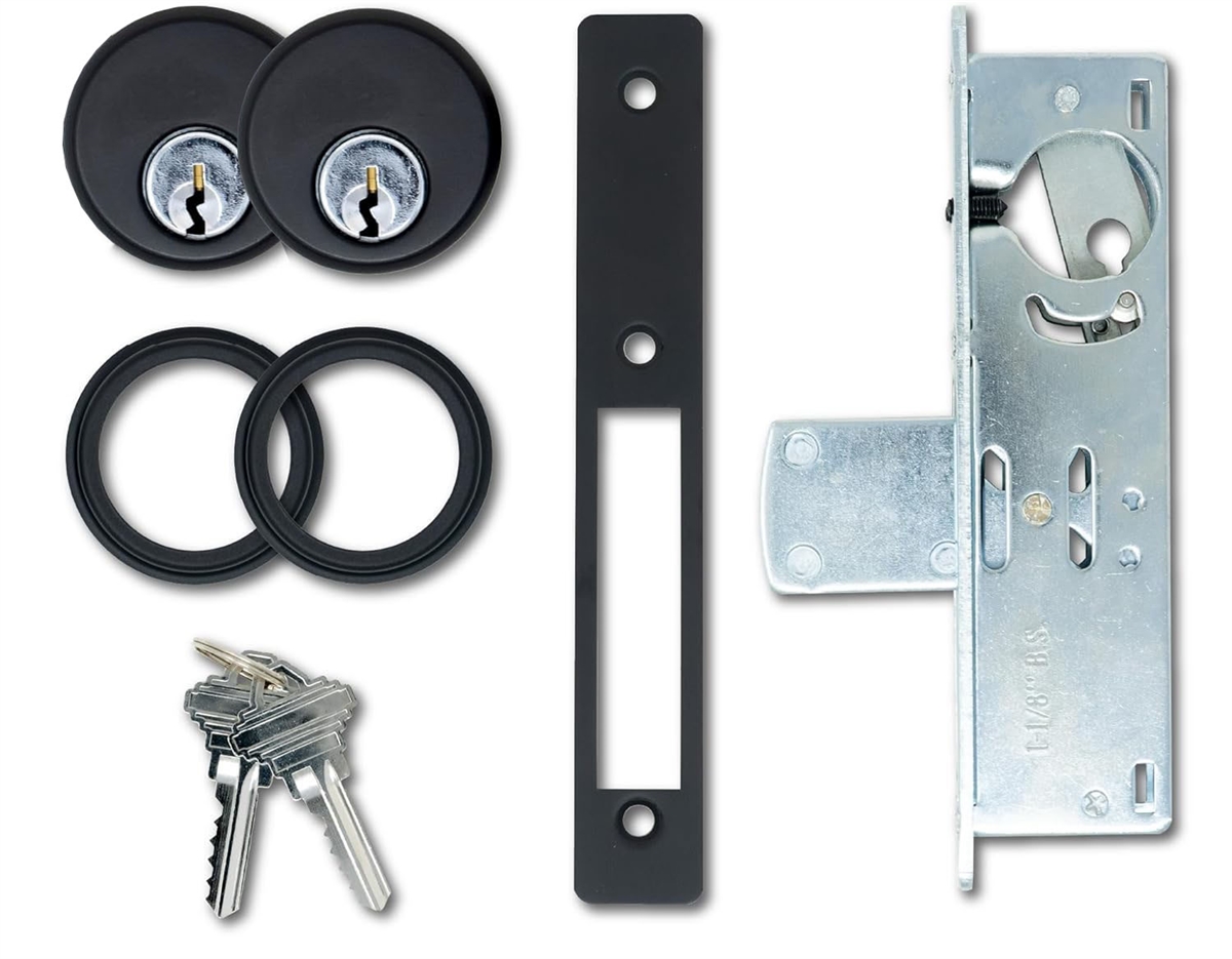 Pittco Commercial Door Dead Bolt Lock Kit With Mortise Key Cylinder On ...