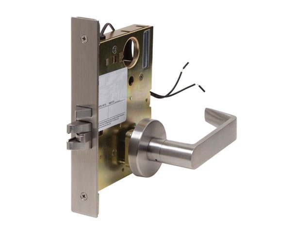 Can I reset the exterior handle on a Schlage L9000 Mortise Lockset to NOT  automatically lock? - Home Improvement Stack Exchange