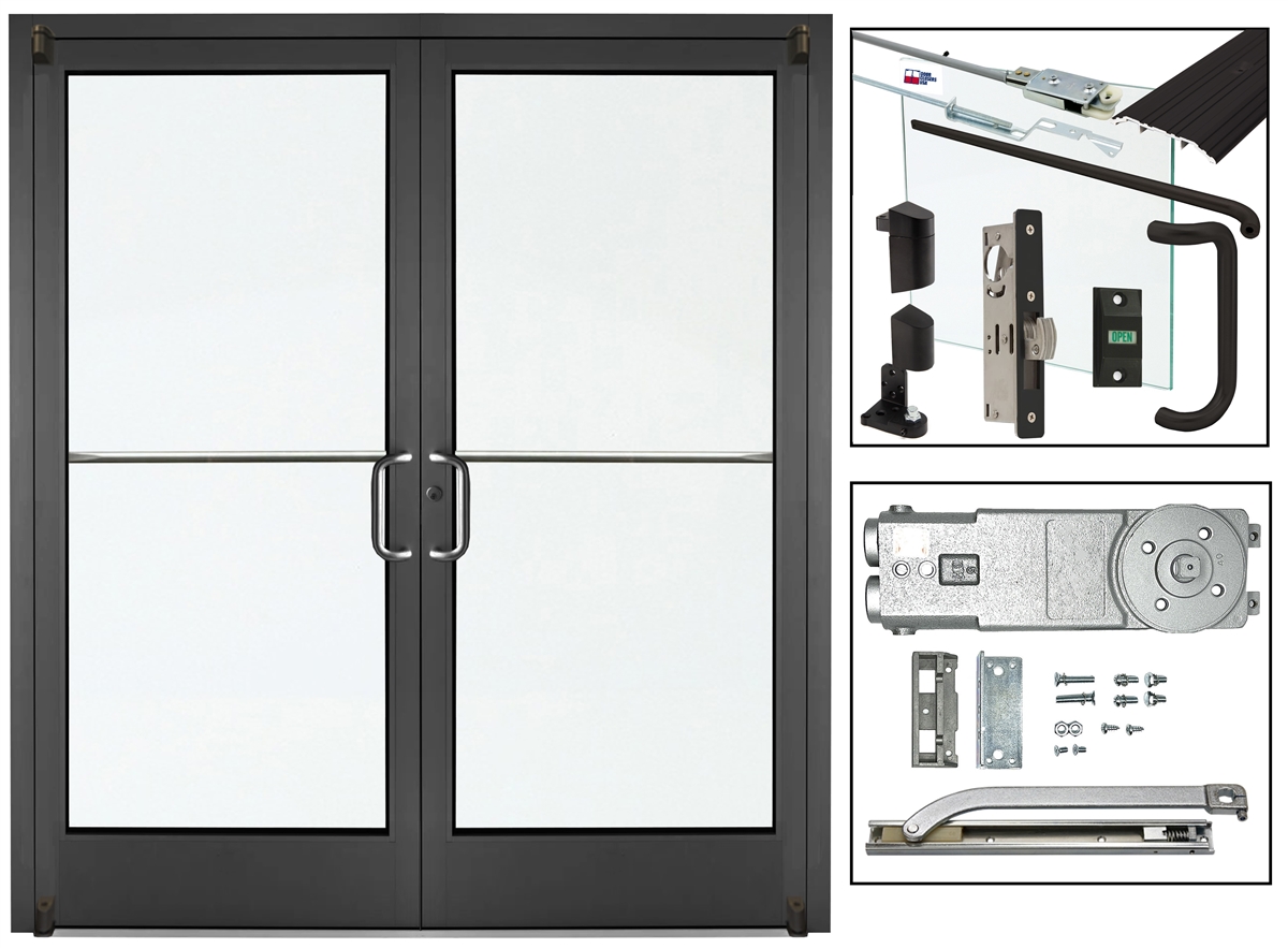 Alumitrex Commercial Front Glass Double Door