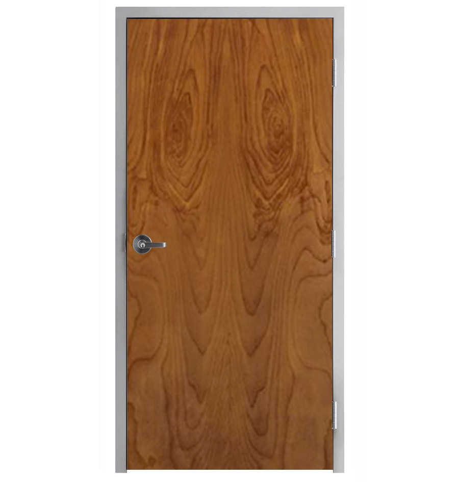 Wood-Lite 36 in. x 80 in. Interior Right Hand Reverse Commercial Wood ...